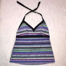 NWT Nike Women’s Striped Swim Tankini Top