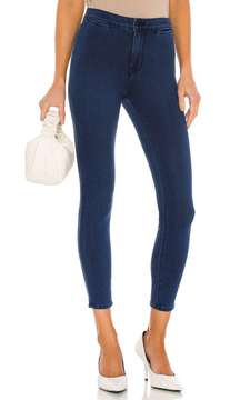 L’AGENCE  Luxe Lounge Yasmeen High Rise Skinny Jegging in River Blue 