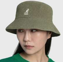 Kangol Bermuda Bucket Hat Olive - S