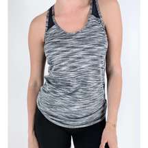 Xersion Slim Fit Striped Racerback Activewear Tank Size XS