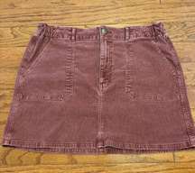 Outfitters Corduroy Skirt