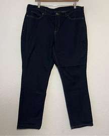 Duluth Trading Co Women’s Jeans DuluthFlex Slim Leg Size 16/29 actual 16X27.5 16