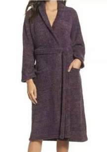 Barefoot Dreams Cozychic Purple Robe 509 Size 1