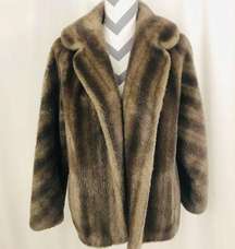Vintage Princeton’s Temptation Faux Fur Coat