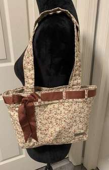 Longaberger Fabric Cottagecore Purse