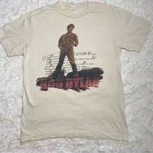 Retro Bob Dylan Graphic Tee Size Medium