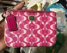 Coach wristlet