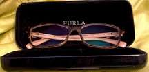 Furla VU4840 Scilla COL 07TB Full Rim Dark Havana Rectangle Eyeglasses