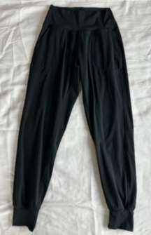 Buttery Soft High Waisted Joggers - Black