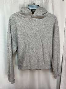 Cropped Gray Sweatshirt