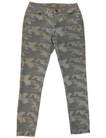 Camouflage Skinny Jegging Camo Denim Jeans Pants by Ana ~ Women's Size 6