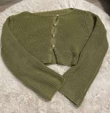 Commense Green Cardigan 