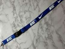 Blue  lanyard