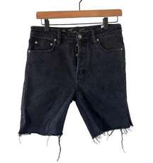 Free People  We The Free Black Bermuda Shorts