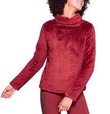 Joy Lab / Target Women’s Maroon Fleece Turtleneck Pullover Sweatshirt Size XS