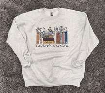 Taylor Swift 1989 taylors version sweatshirt taylor swift books