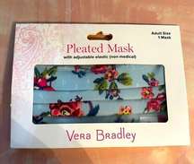 Vera Bradley Water Bouquet Floral Pleated Cotton Mask