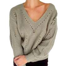 Moon & Madison V Neck Sweater 