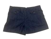 Club Monaco dark-wash denim shorts size 2