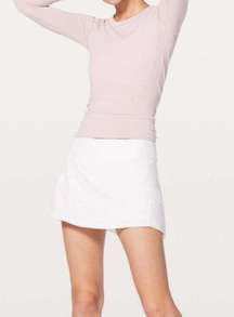 lululemon pace rival skirt white