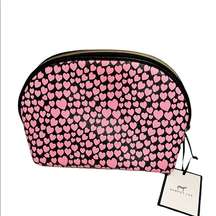 DABNEY LEE PINK & BLACK MAKEUP BAG