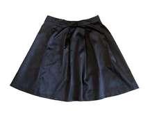 Next Black Skirt UK Size 16 Mid Length