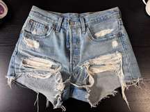 Levi 501 High Rise Shorts 