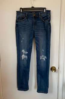 Jude Blue Distressed Boyfriend Jean