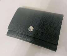 STEVE MADDEN SOFT  FAUX  PEBBLE LEATHER WALLET GREY