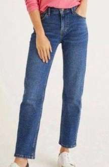 Boden Women’s Blue Denim BootCut Jeans Size 8R