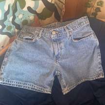 Light Wash  Jean Shorts