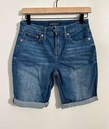 Calvin Klein Jeans Bermuda Denim Shorts Size 4