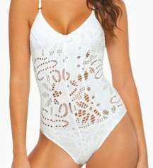 New. Pilyq lily lace one piece. Retails $217 Large