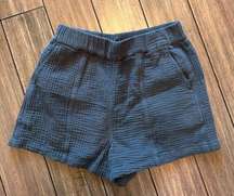 Light Spun Pull On Shorts | small | black coal