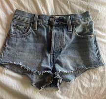 501 High-Rise Shorts Medium Wash