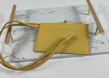 4/$25 NWT 14th & union Lanyard Wallet Bag Yellow