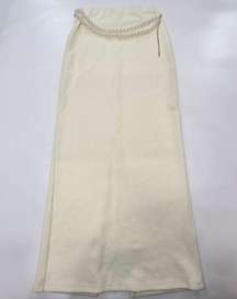 Lovers and Friends Nara Maxi Skirt in Ivory