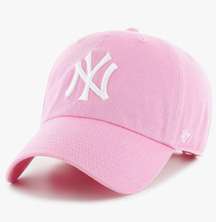 Pink Yankee Hat