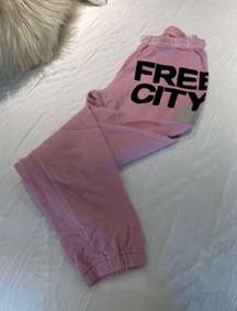 Freecity Pink Sweatpants