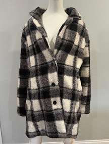 Wishful Thinking Cozy Winter Plaid Jacket