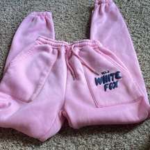 White Fox Sweatpants