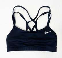 Dr Fit Sports Bra Size XS Black