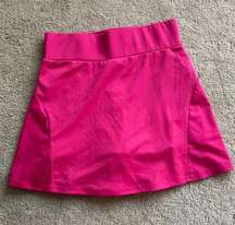 Hot pink tennis skirt