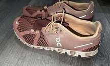 On Running Cloud 5 Womens Running Shoes Sneakers Dustrose/Berry Size 7.5