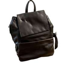 Vintage‎ Perlina Brown Leather Backpack