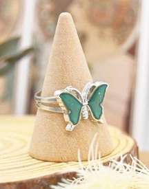 Butterfly Moon Ring