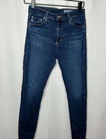 AG Adriano Goldschmeid‎ The Farrah High Rise Skinny Ankle Jeans