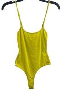 n:Philanthropy Bright Yellow Sleeveless Bodysuit New