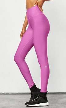 Alo 7/8 High-Waist Airlift Legging Electric Violet Hi-Rise Waisted Skinny Tights