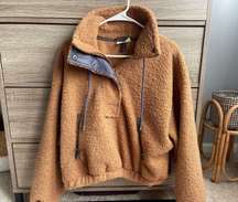 Brown Fuzzy Jacket